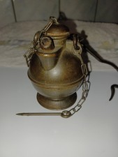 Antike Grubenlampe, Froschlampe, Bergbau, Zeche 