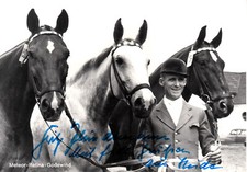 Fritz Thiedemann † (FRG) zweifacher Olympiasieger im Springreiten 1956/1960