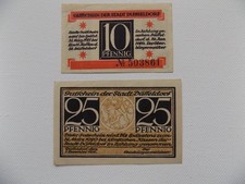Düsseldorf, 2 Gutscheine von 1918-1920, siehe Bilder !