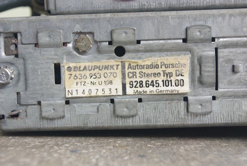 Oldtimer blaupunkt porsche - oldtimer,
