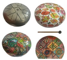 Handbemalte Stahlzunge Trommel