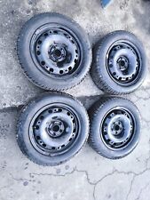 4 Stahl Felgen  Kompletträder 185/60R15 88T VW Polo 6R Skoda Yeti Rapid Seat