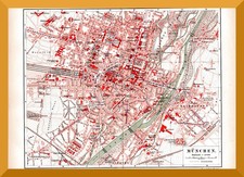 München +Original Stadtplan
