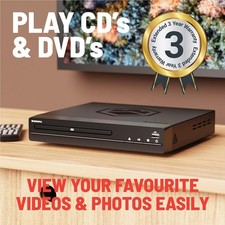 DVD-Player mit HDMI, auch für CD-, USB-Wiedergabe, Oakcastle DVD100, WIE NEU