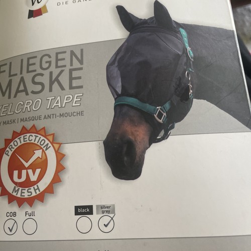 Fliegenmaske mit ohrenschutz - mit,