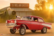 1:18 Acme - 1957 Chevrolet Bel Air Gasser - Ersatzteile - Spare Parts