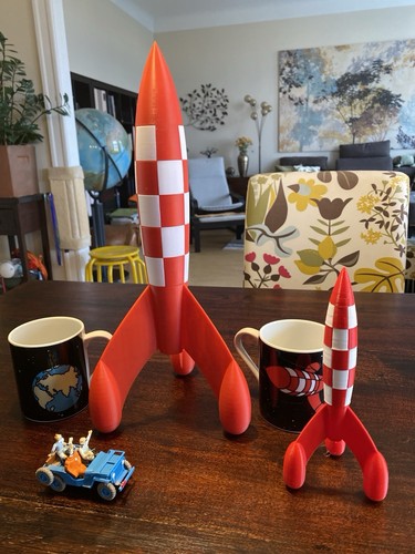 Tim und struppi - tim, mond