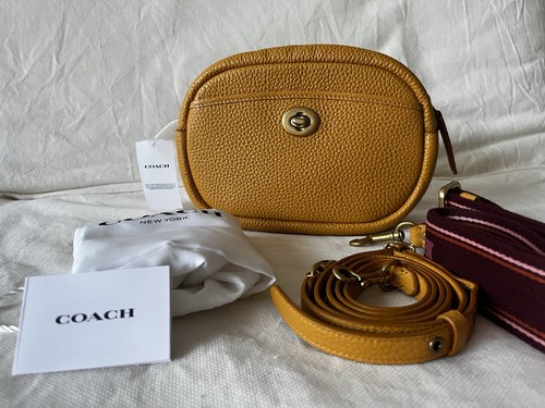 Coach soft pebble camerabag - pebble,