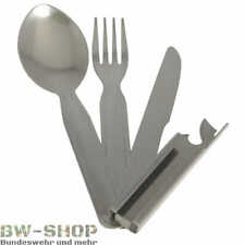 ARMY ESSBESTECK NEU 4-TEILIG BW US CAMPING BESTECK ARMEE OUTDOOR FELDBESTECK