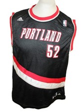 Adidas Portland Trailblazers Kinder Trikot Gr XL  No 52 Oden NBA