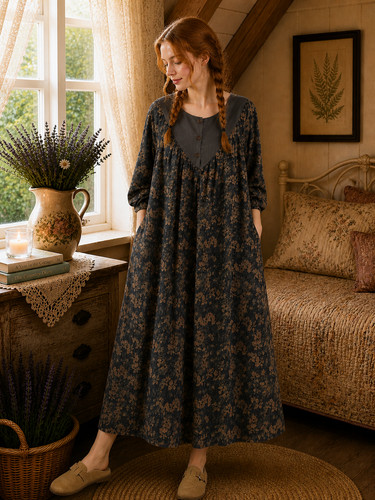 Landhaus kleid m - 38, 40