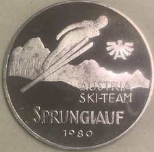 500 Schilling 1980 Casinos Ski