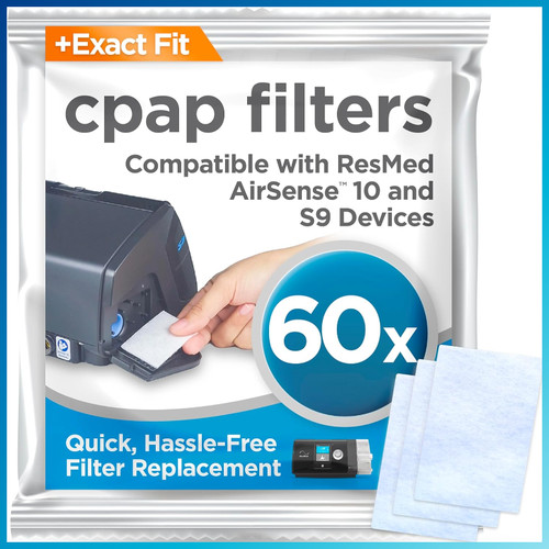 Cpap filter stück einweg - filter, 60