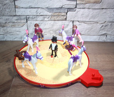 Playmobil Pferdedressur mit drehbarer Manege Figuren Pferden und Affen