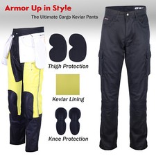 Herren Vintage Motorrad Hose