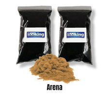 Beflockungsfasern Arena braun