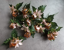 Blumen Pick lachs Weihnachtsstern Kränze Gestecke Deko