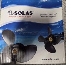 SOLAS Amita 4 Blätter Aluminium Propeller 8.70×5 Außenborder