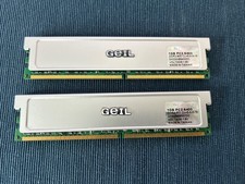 GEIL GX21GB6400LX (1GB, DDR2 SDRAM, 800 MHz, DIMM 240-pol.) RAM Module 2 Stück
