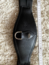 LEOPARD Sattelgurt schwarz 55 cm /Kurzgurt