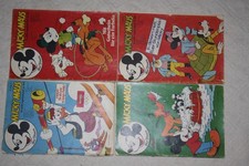 4 x Micky Maus Comics Sammlung