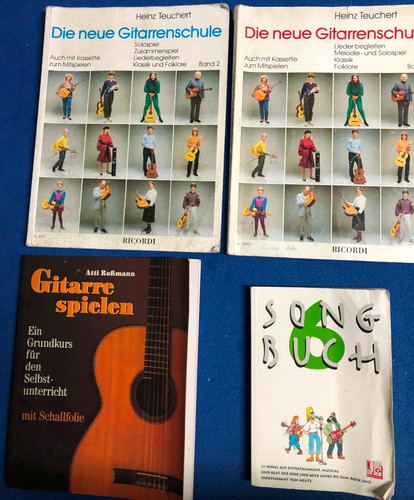 Gitarre lernen notenhefte - gitarre,
