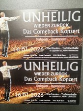 2 Konzertkarten "UNHEILIG" am