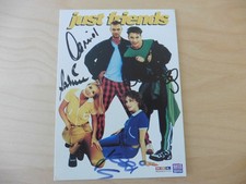 Just Friends - gzsz  - Autogrammkarte - selten -