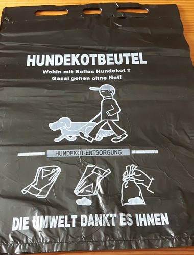 2000 hundekotbeutel 25x31 - hundekotbeutel, 25x31+3cm