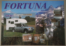 Prospekt Ford Ranger FORTUNA Wohnmobil Wohnkabine