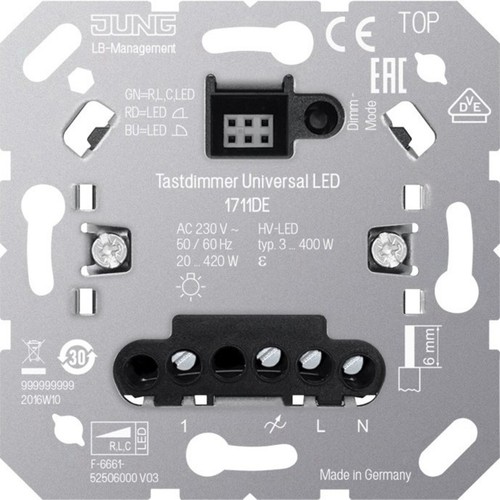Jung led tastdimmer 1711 - 1711, de