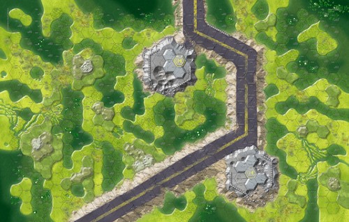 Swamplands route karte - –,