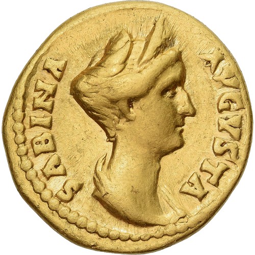 Sabina aureus 133 135 rome - aureus,,