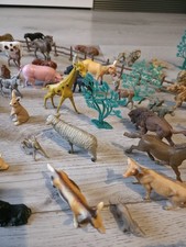 XXL Zoo Tiere Figuren Sammlung