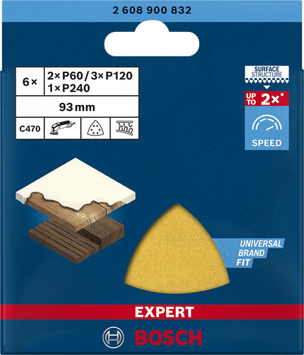 Bosch expert schleifpapier - bosch, schleifpapier-set