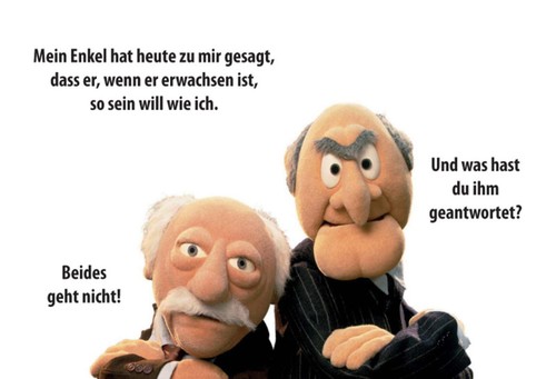 Blechschild 20x30 muppets - blechschild,