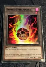 Yu-Gi-Oh! Bombe Spielmarke Vulkanisch Op26 Super Rare Token Nm Limited Bomb 