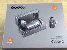 Godox Cube C Combo Kit2 Wireless Kamera & Smartphone / iPhone Microphone Mic Set