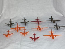 DDR Spielzeug Plastikflugzeuge, 11 Stück verschiedene Modelle (AN24,TU 104,MIG )