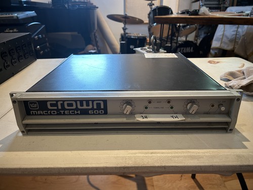 Crown macro tech 600 - crown, 2