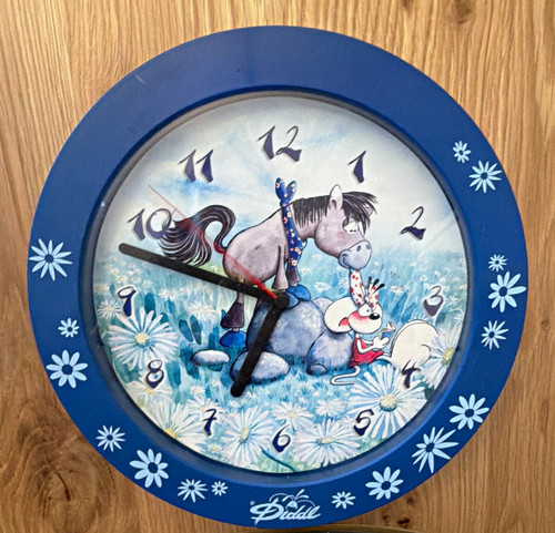 Diddl kinderzimmer wanduhr - kinderzimmer,