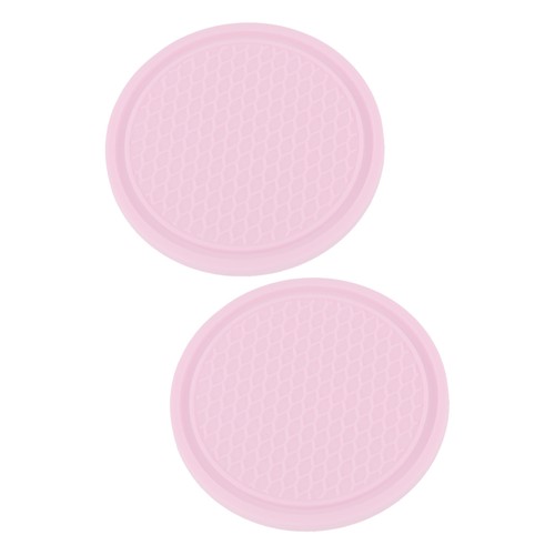 Rosa auto tassenhalter - 2x,