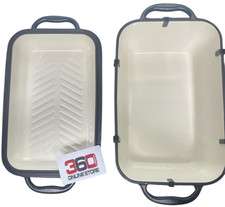 Mahlzeit Gusseisen Bräter, Schmortopf mit Deckel 4,8L