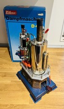 Stehende Dampfmaschine D45 Steam Engine Wilesco Blechspielzeug