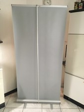 Roll Up Banner „INSERT” Trennwand, Sichtschutz, Werbefläche 1 x 2,10 m