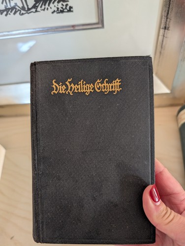 Antike bibel heilige schrift - heilige,