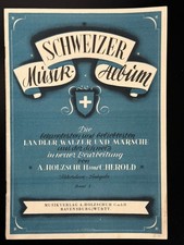 Noten schweizer musik - -,