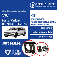 Für VW Passat Variant B8 Typ