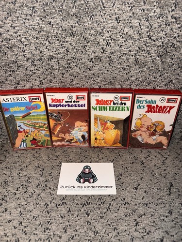 Asterix kassette hörspiel - 4x,
