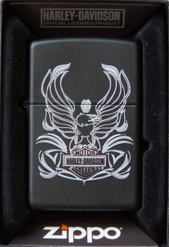 Zippo feuerzeug harley - feuerzeug, "harley
